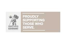 Armed Forces Covenant: Proudly supporting those who serve.